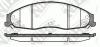 NiBK PN51005 Brake Pad Set, disc brake