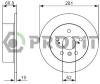 PROFIT 5010-2028 (50102028) Brake Disc