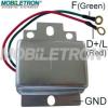 MOBILETRON VR-D001B (VRD001B) Alternator Regulator