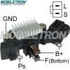 MOBILETRON VR-H2000-70B (VRH200070B) Alternator Regulator