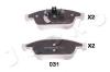 JAPKO 50031 Brake Pad Set, disc brake