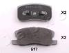 JAPKO 50517 Brake Pad Set, disc brake