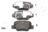 JAPKO 51224 Brake Pad Set, disc brake