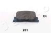 JAPKO 51231 Brake Pad Set, disc brake