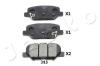 JAPKO 51315 Brake Pad Set, disc brake