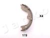 JAPKO 55119 Brake Shoe Set, parking brake