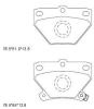 ASIMCO KD2720 Brake Pad Set, disc brake