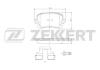 ZEKKERT BS-1168 (BS1168) Brake Pad Set, disc brake