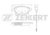 ZEKKERT BS-1682 (BS1682) Brake Pad Set, disc brake