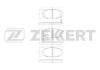 ZEKKERT BS-1762 (BS1762) Brake Pad Set, disc brake