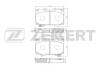 ZEKKERT BS-1985 (BS1985) Brake Pad Set, disc brake