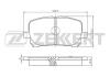 ZEKKERT BS-2704 (BS2704) Brake Pad Set, disc brake