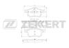 ZEKKERT BS-2760 (BS2760) Brake Pad Set, disc brake