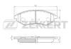 ZEKKERT BS-2812 (BS2812) Brake Pad Set, disc brake