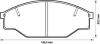 JURID 572355J Brake Pad Set, disc brake