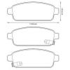 JURID 573335J Brake Pad Set, disc brake