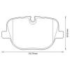 JURID 573342J Brake Pad Set, disc brake