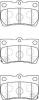 JURID 573393J Brake Pad Set, disc brake