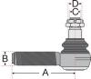 JURATEK JSS2417 Tie Rod End