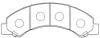 FIT FP0825 Brake Pad Set, disc brake