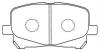 FIT FP1227 Brake Pad Set, disc brake