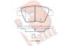 R BRAKE RB1967 Brake Pad Set, disc brake