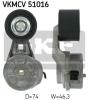 SKF VKMCV51016 Tensioner Pulley, v-ribbed belt