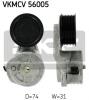 SKF VKMCV56005 Tensioner Pulley, v-ribbed belt