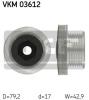 SKF VKM03612 Alternator Freewheel Clutch