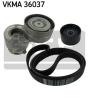 SKF VKMA36037 V-Ribbed Belt Set