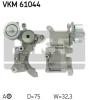 SKF VKM61044 Tensioner Pulley, v-ribbed belt
