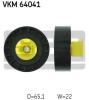 SKF VKM64041 Deflection/Guide Pulley, v-ribbed belt