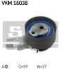 SKF VKM16038 Tensioner Pulley, timing belt