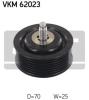 SKF VKM62023 Deflection/Guide Pulley, v-ribbed belt