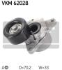 SKF VKM62028 Tensioner Pulley, v-ribbed belt