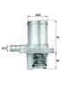 BEHR 6.439.89 (643989) Thermostat, coolant