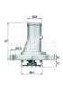 BEHR TI6887D Thermostat, coolant