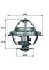 BEHR 211980312 Thermostat, coolant
