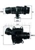 BEHR TI23388 Thermostat, coolant