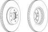 FERODO DDF1256C-1 (DDF1256C1) Brake Disc