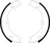 FERODO FSB647 Brake Shoe Set, parking brake