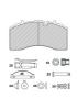 FERODO FCV4461BFE Brake Pad Set, disc brake