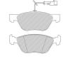 FERODO FDB1052 Brake Pad Set, disc brake