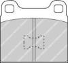 FERODO FDB128 Brake Pad Set, disc brake