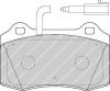FERODO FDB1508 Brake Pad Set, disc brake
