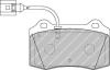 FERODO FDB1896 Brake Pad Set, disc brake