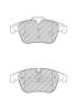 FERODO FDB4498 Brake Pad Set, disc brake