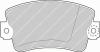 FERODO FVR179 Brake Pad Set, disc brake