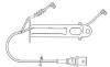 FERODO FAI151 Warning Contact, brake pad wear