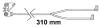 FERODO FAI160 Warning Contact, brake pad wear